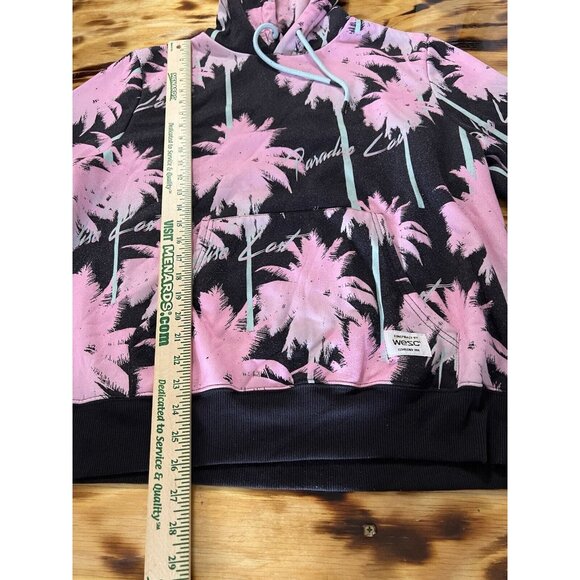 Conspiracy by Wesc Paradise Lost Colorful Hoodie Mens Measured Neon Streetwear‎ - Picture 3 of 14